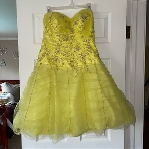 Vintage Embroidered Sprarkly Dress